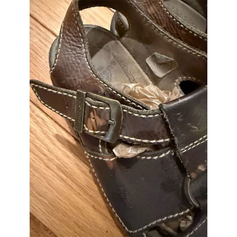 Dr. Martens Men's Brown Fisherman Sandals Size 10 Casual Summer Y2K